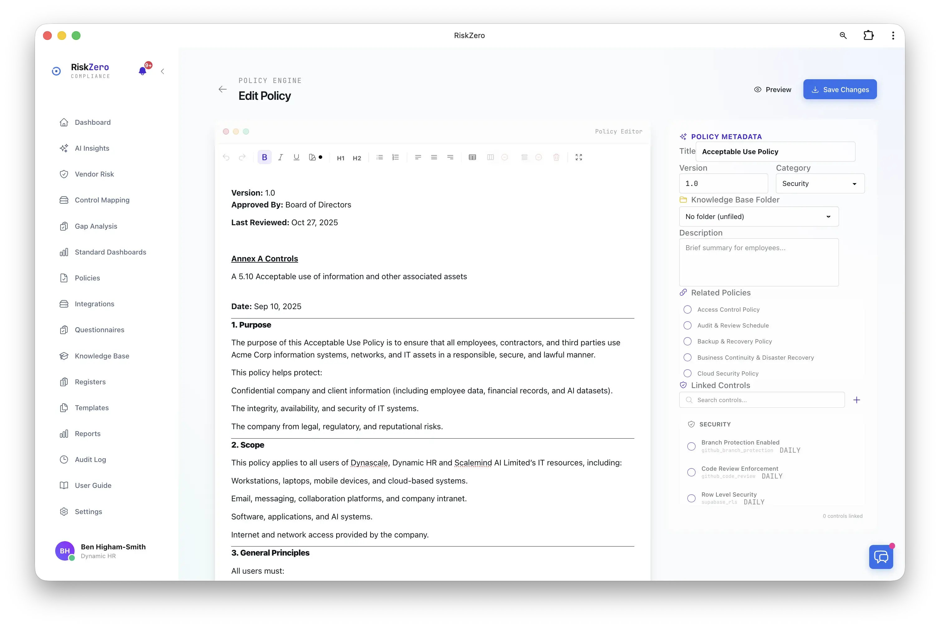 AI Policy Architect