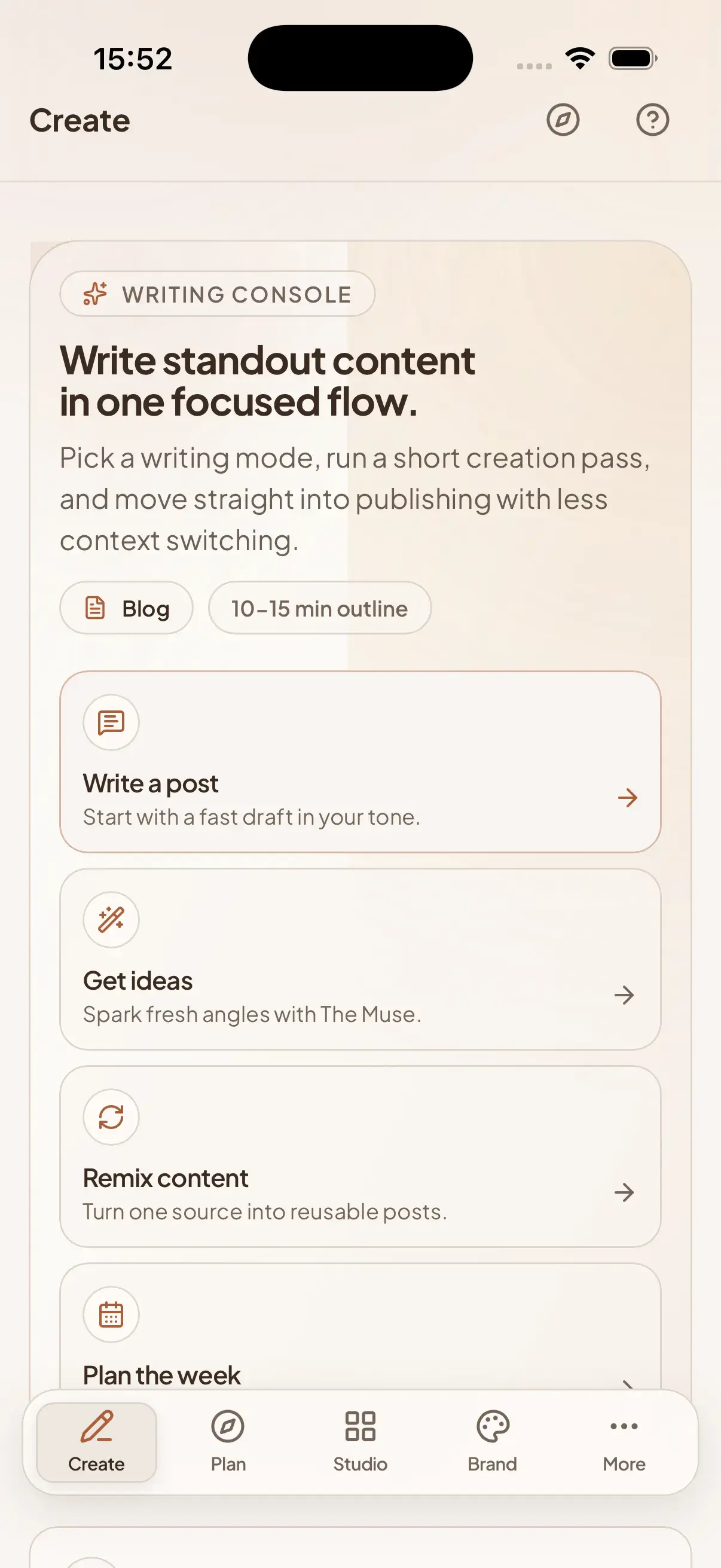 Mosaic Suite dashboard overview