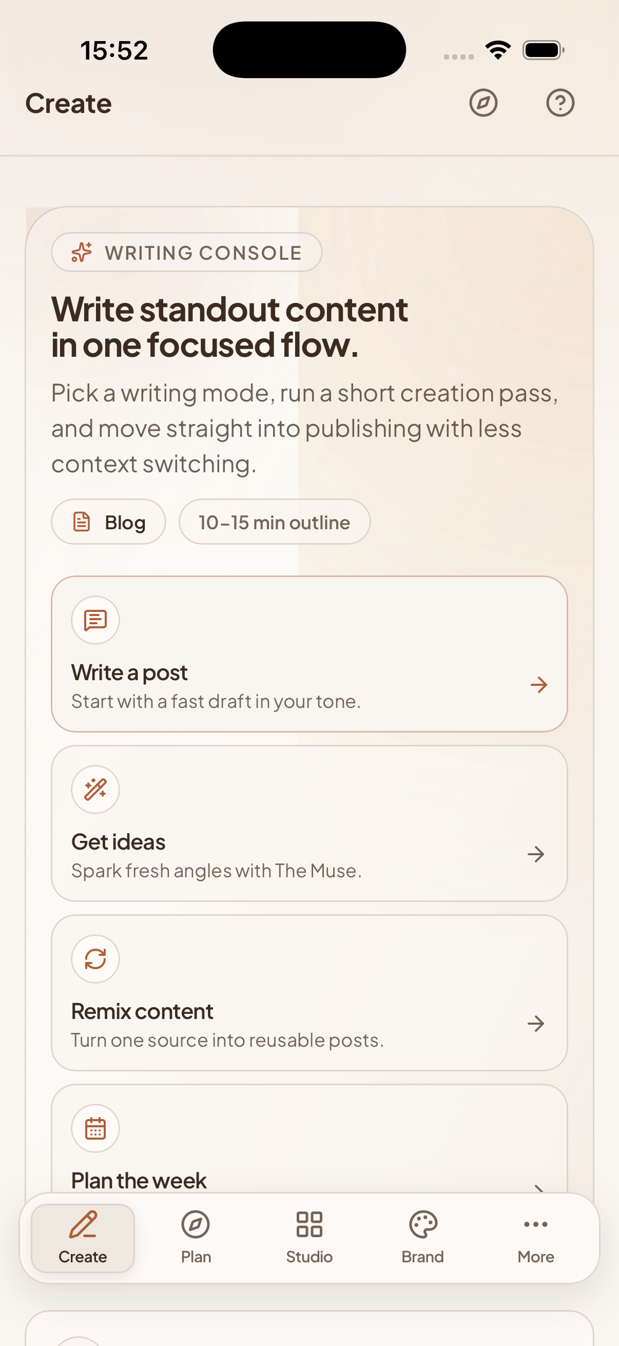 Mosaic dashboard overview